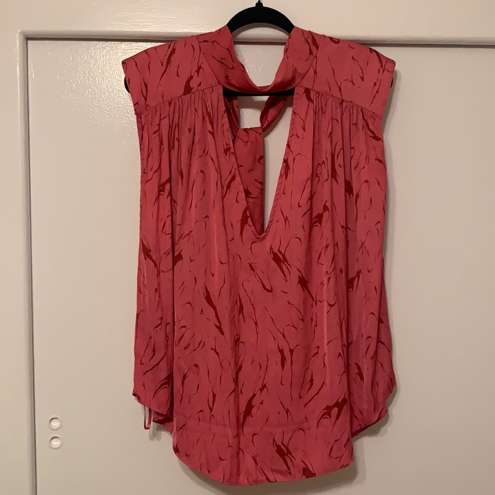 NWT Free People Low-front High-Neck top